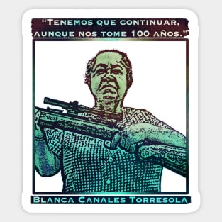 Blanca Canales Torresola Sticker